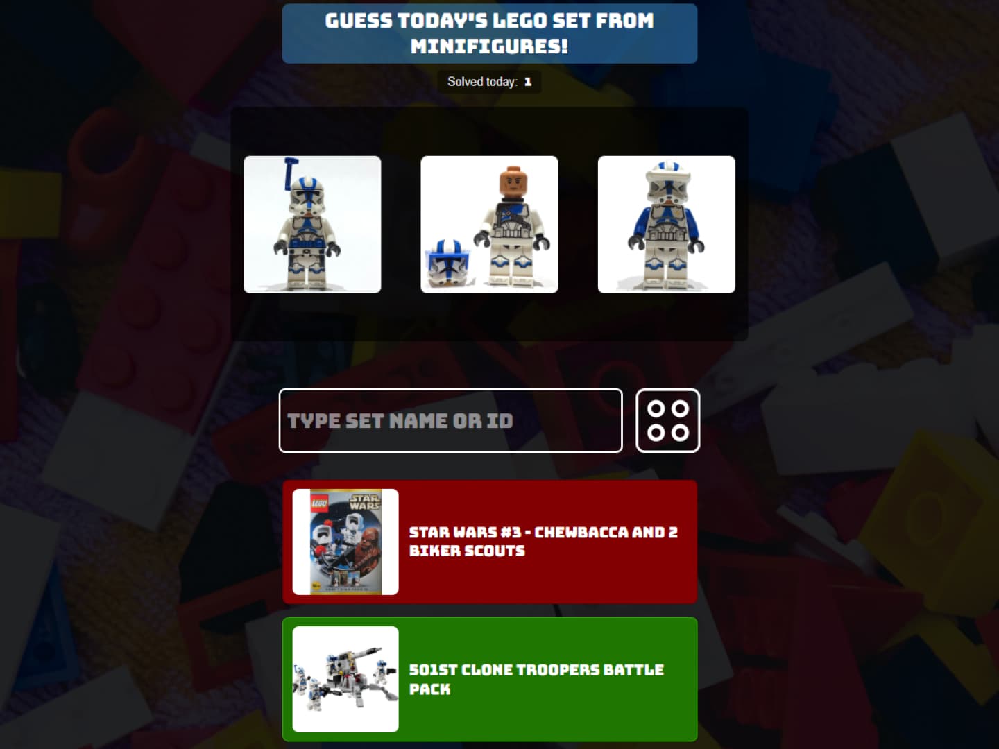 Bricksdle Web Game detailed gallery showcase image 2
