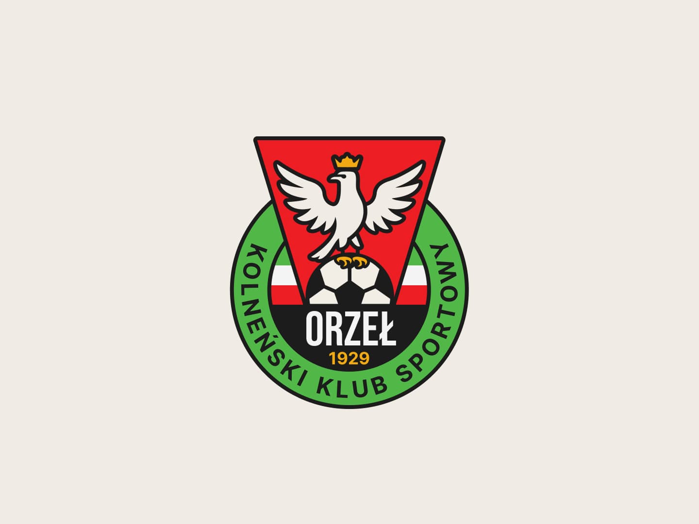 Orzeł Kolno Logo Revamp detailed gallery showcase image 2